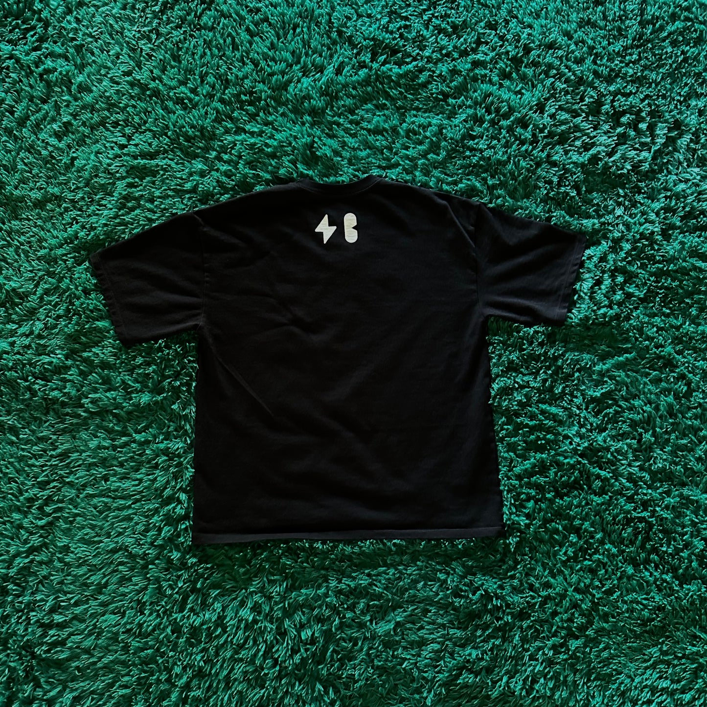 garden kid tulip tee jet black